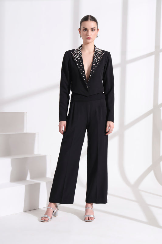 Paloma Crop Jacket Co-ord set
