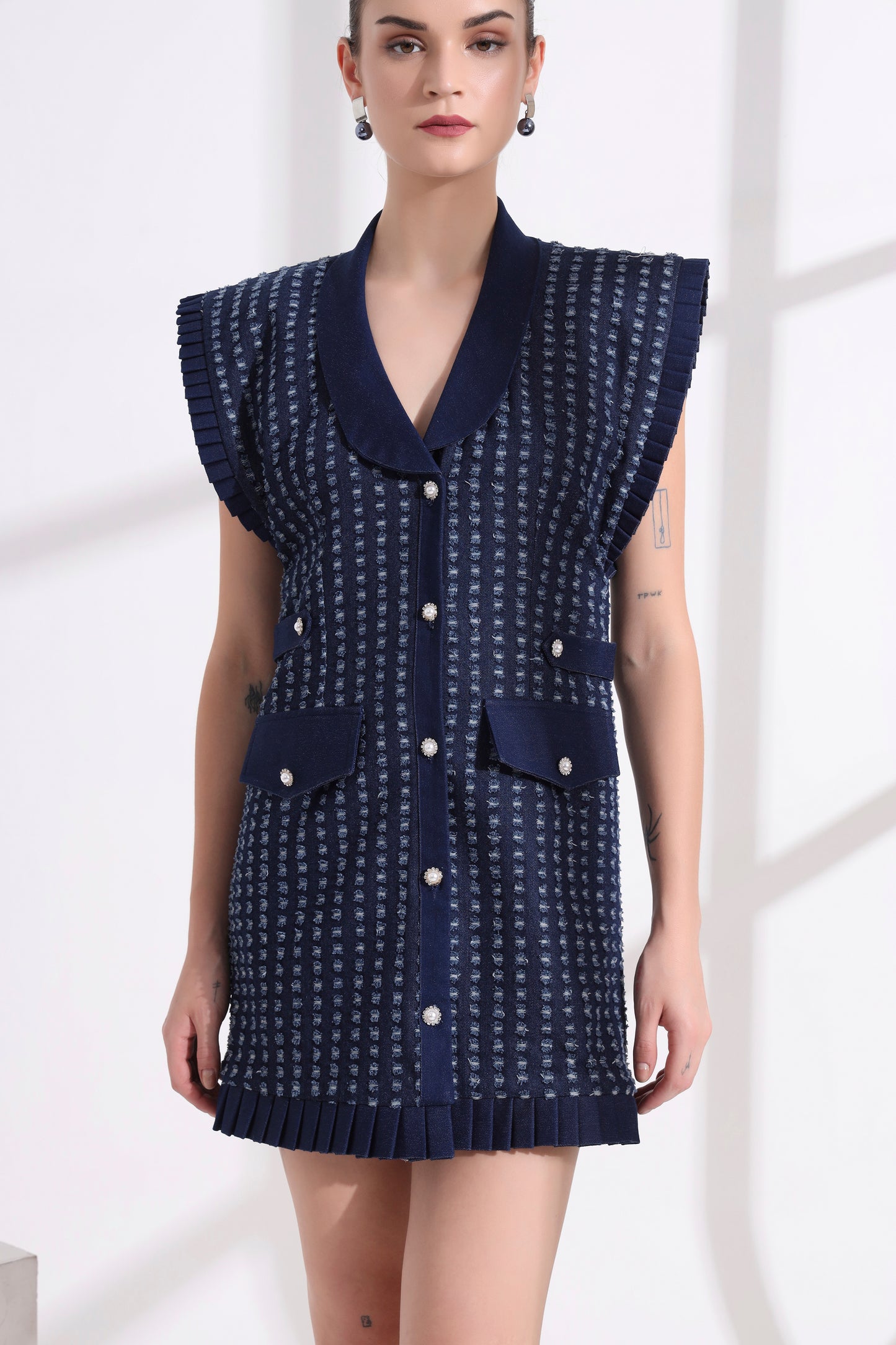 Serafina Character Denim Dress