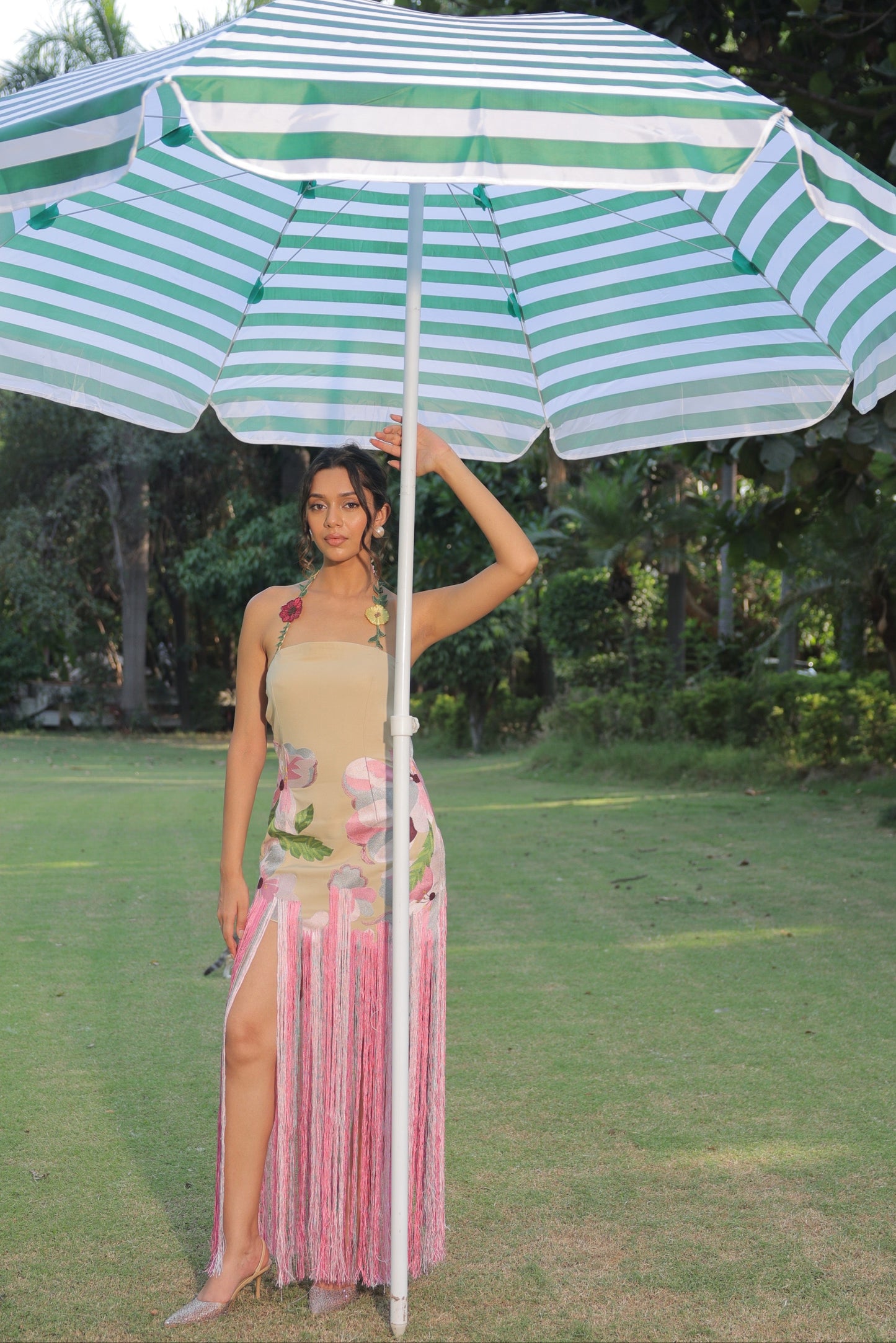 Fiorella Fringe Dress