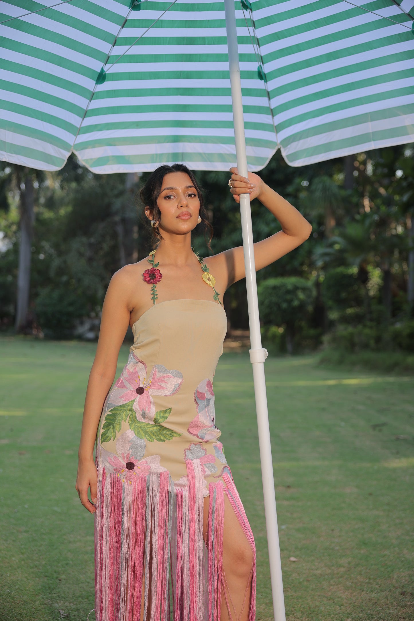 Fiorella Fringe Dress