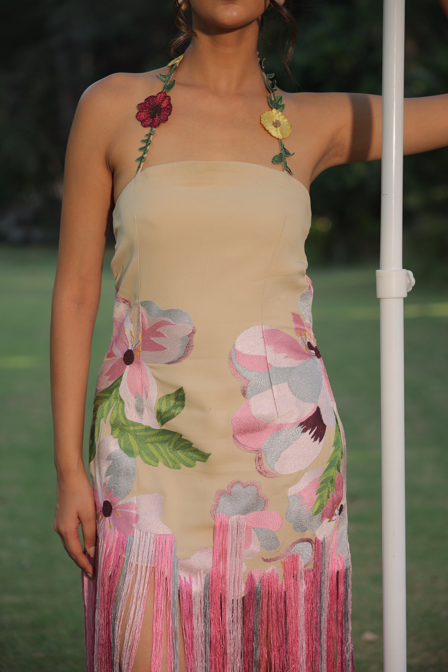 Fiorella Fringe Dress