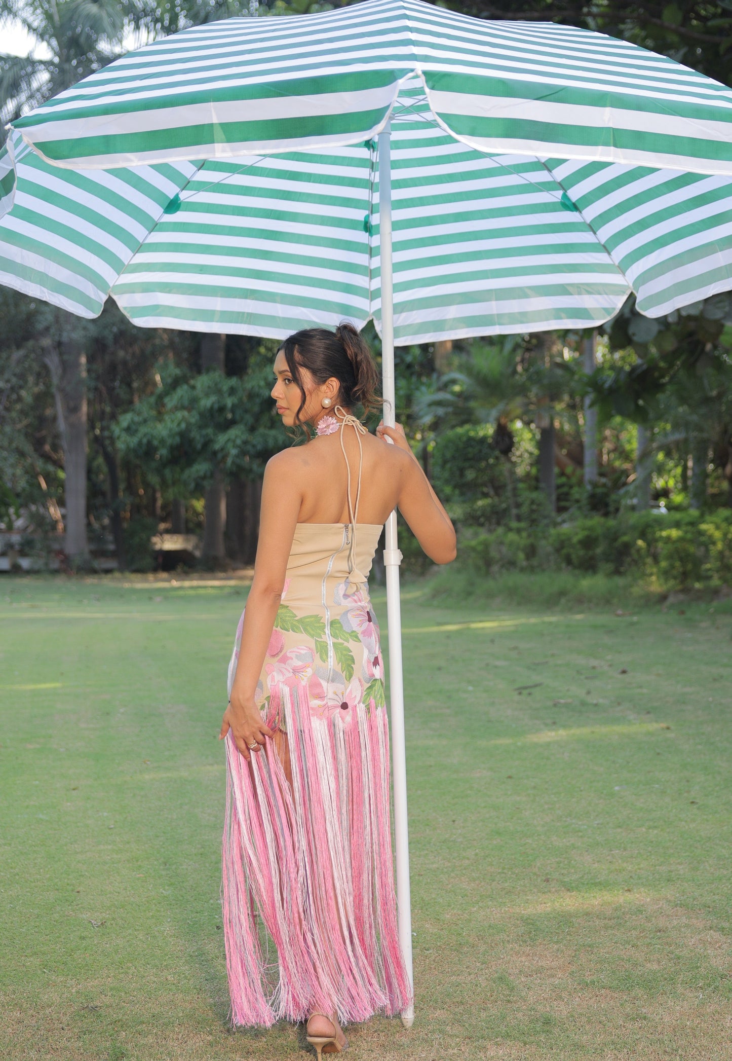 Fiorella Fringe Dress