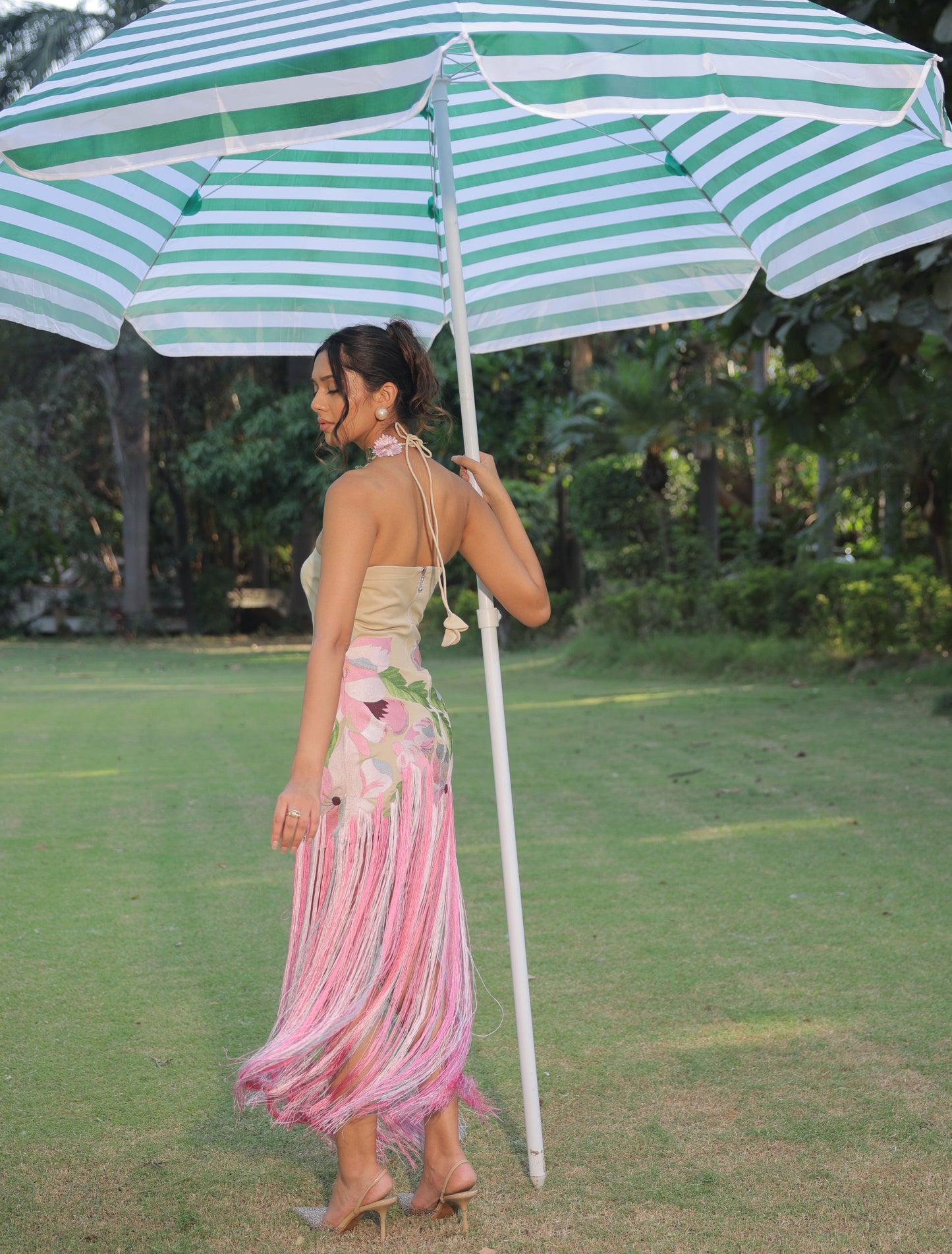 Fiorella Fringe Dress