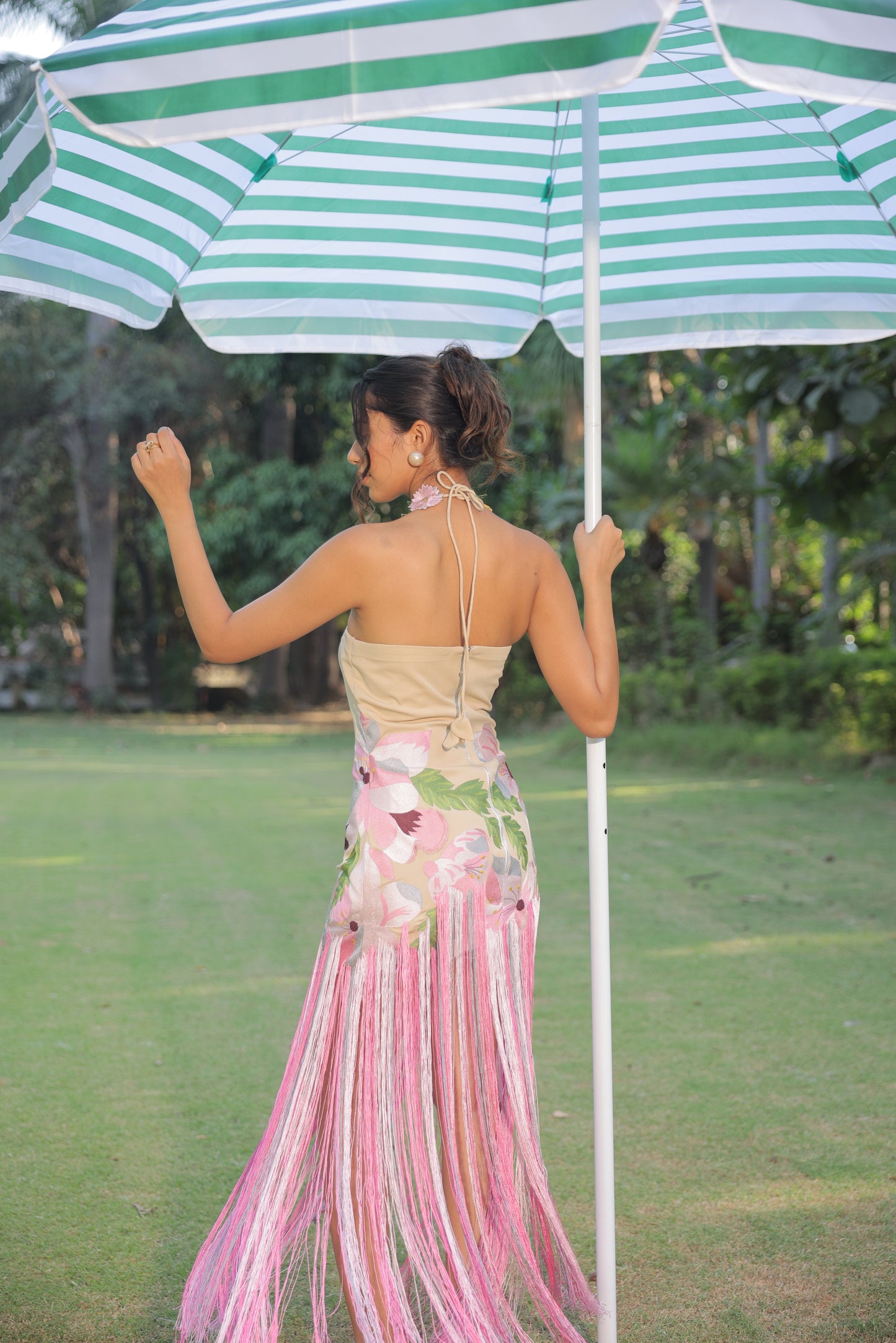 Fiorella Fringe Dress