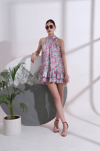 Axelle Ruffle Dress