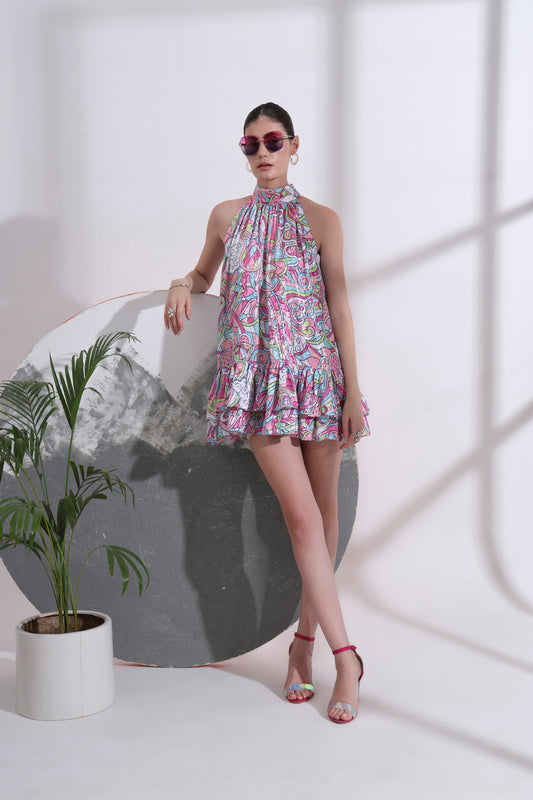 Axelle Ruffle Dress