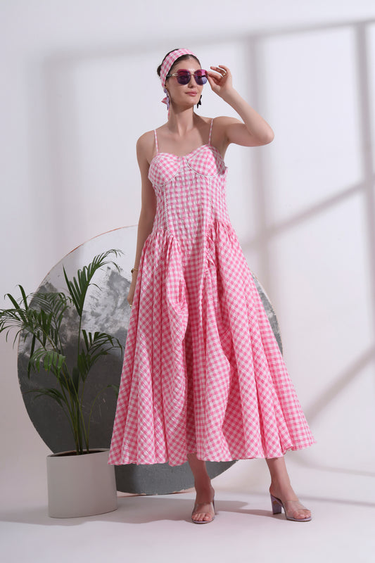 Nolwenn Gathered Maxi Dress
