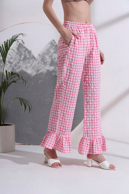 Nolwenn Crop & Flair Co-ord Set