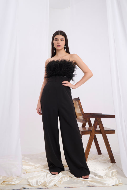 Ginevra Feather Jumpsuit