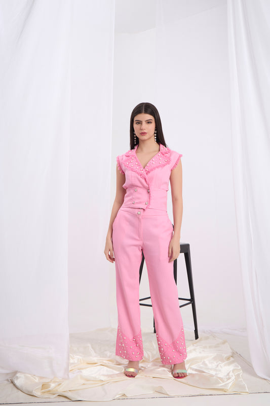 Rosalinda Pearl Crop Co-ord Set