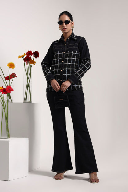 Gridelle Denim Pants