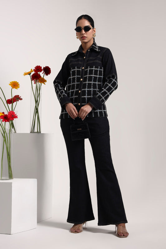 Gridelle Denim Pants