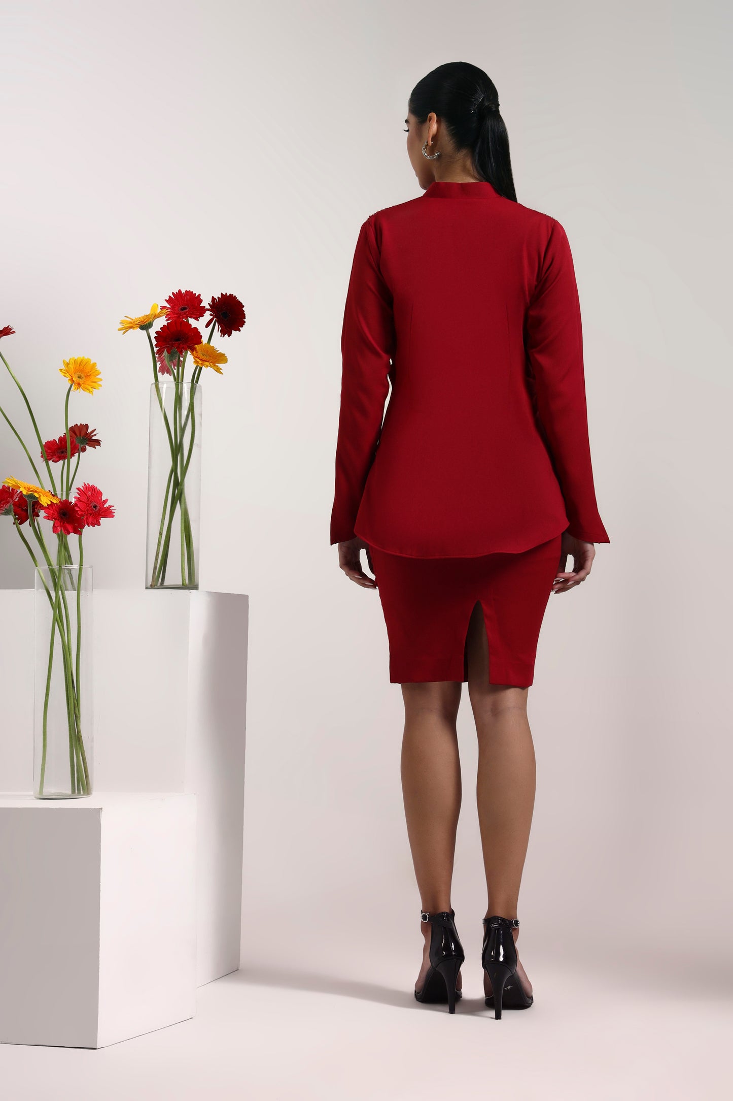 Cherry Embellishedc Blazer