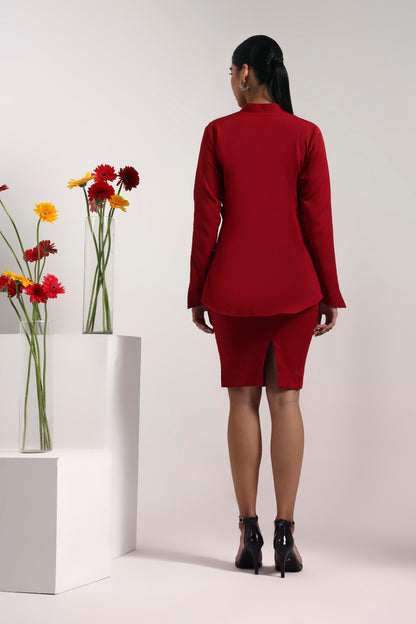 Cherry Embellishedc Blazer