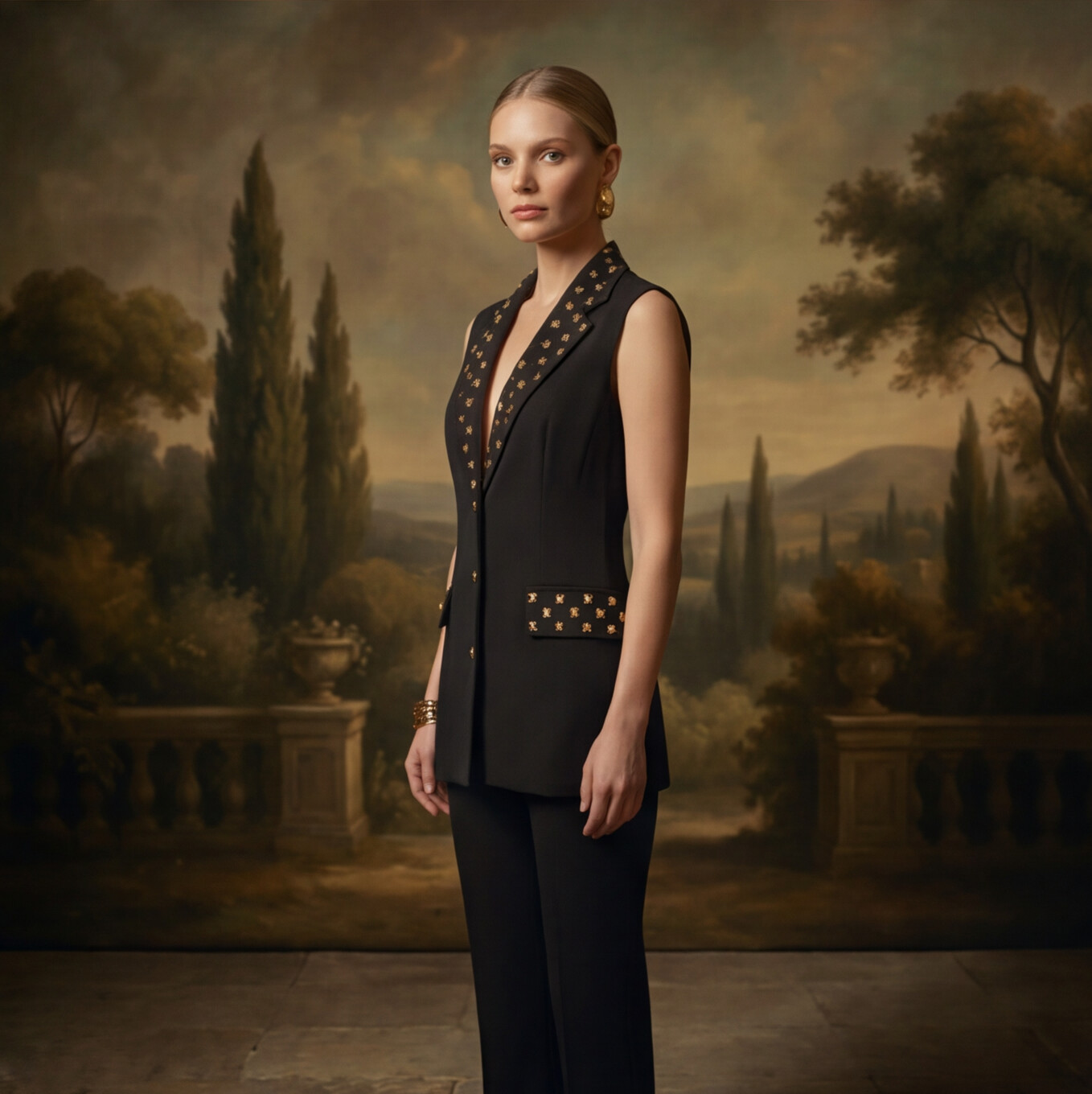 Black Russian Top
