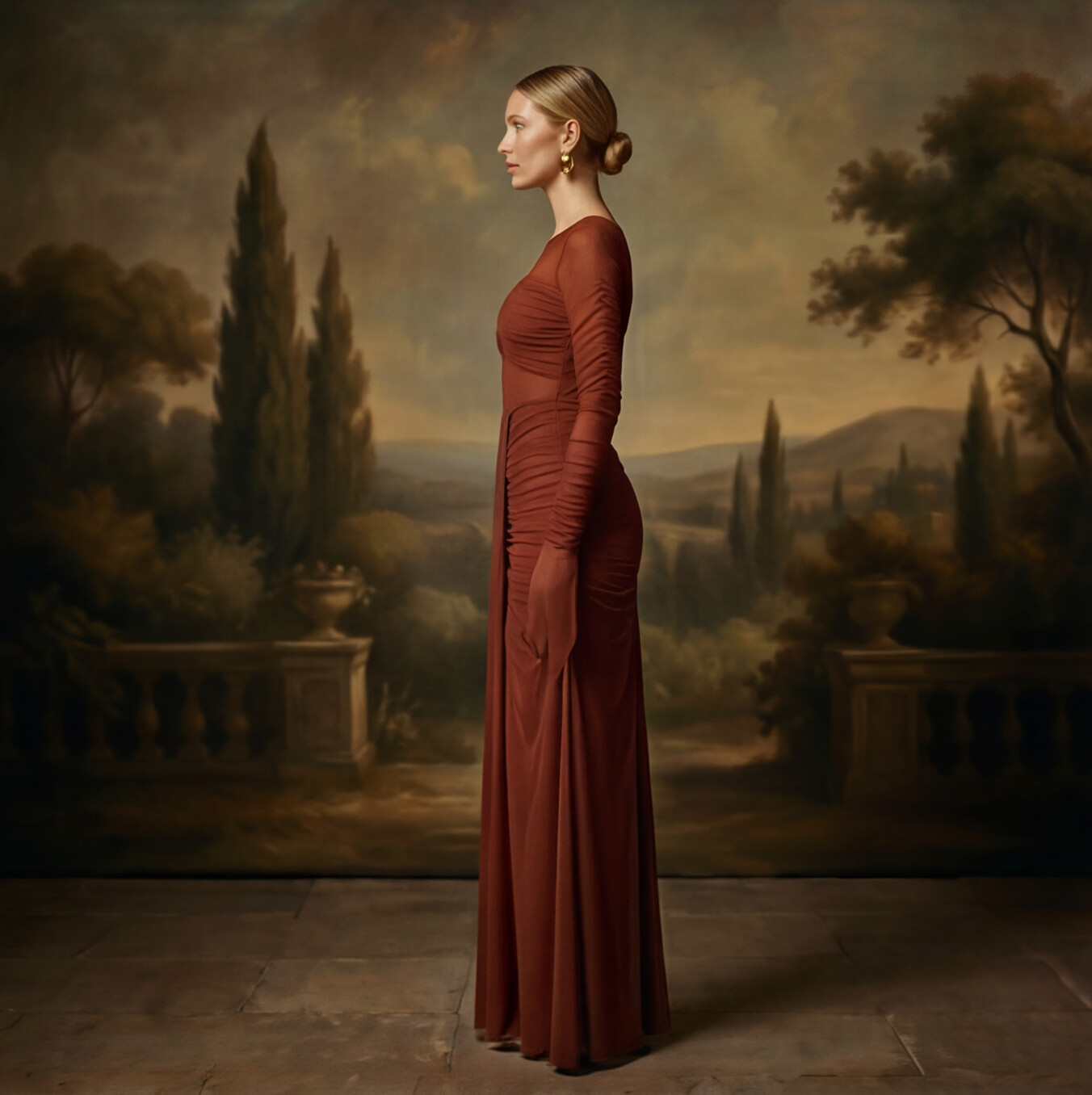 Sunrise Negroni Gown