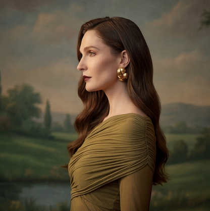 Olive Martini Gown