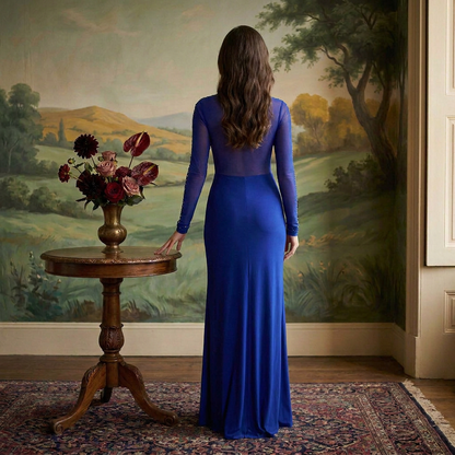 Sapphire Picante Gown